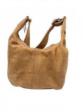 Coronado Leather Slouchy Hobo Bag Tan Steerhide CCW Concealed Carry Purse